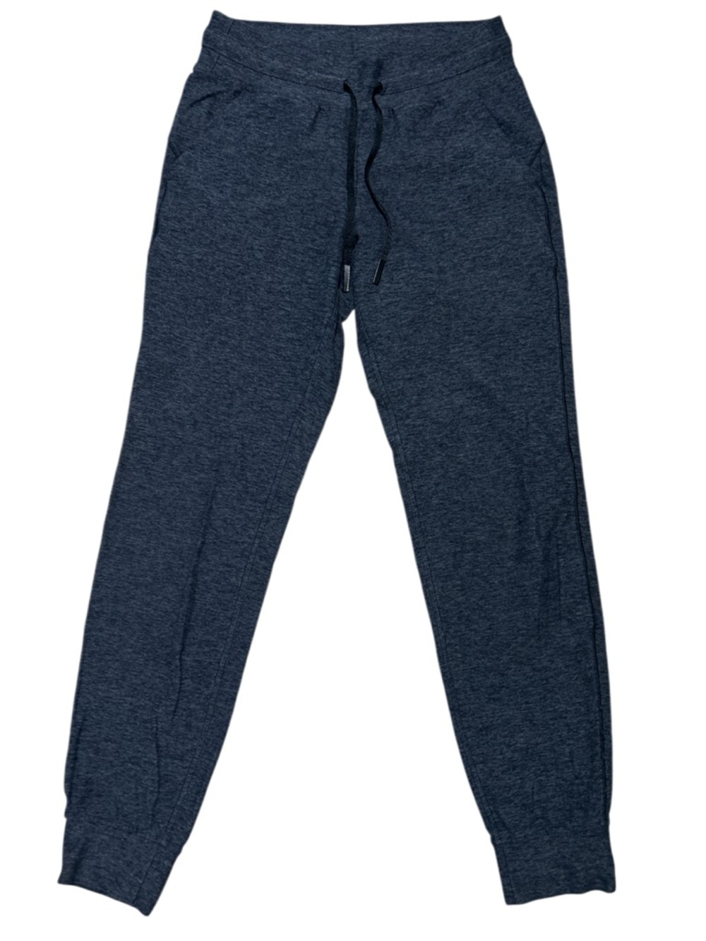 lululemon w5bcjs dark heathered gray drawstring joggers size 6